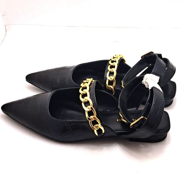 Fashion to Figure Aliza Women's Ankle Strap Flats - Size 8 - Picture 4 of 13